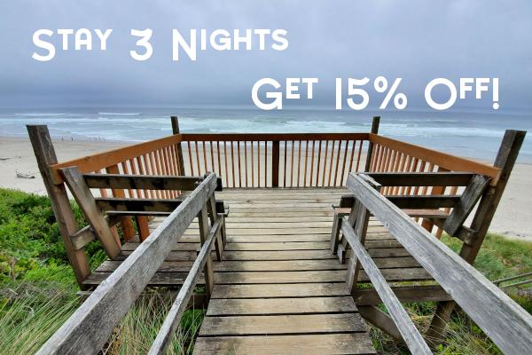 Stay 3 Nights Get 15% OFF!